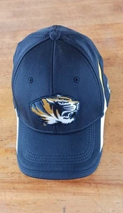 Missouri Tigers Mizzou taillierte schwarze Baseballkappe. One Sizr. - Bild 1 von 7