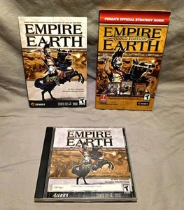 Empire Earth PC Game 2002 + Manual + Strategy Guide - Picture 1 of 3