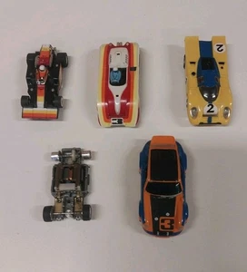 Vintage Aurora AFX Slot Car Lot of 5 Free Shipping - Picture 1 of 11