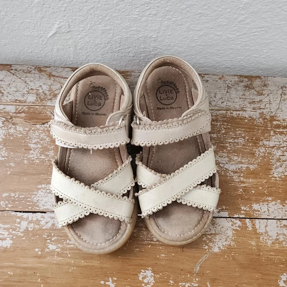 Sandalias Livie & Luca Ivy Pearl Zapatos Niña Talla 11 Foto 1 de 4