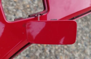 Honda Civic Mk8 front bumper cover o/s red - Picture 1 of 2