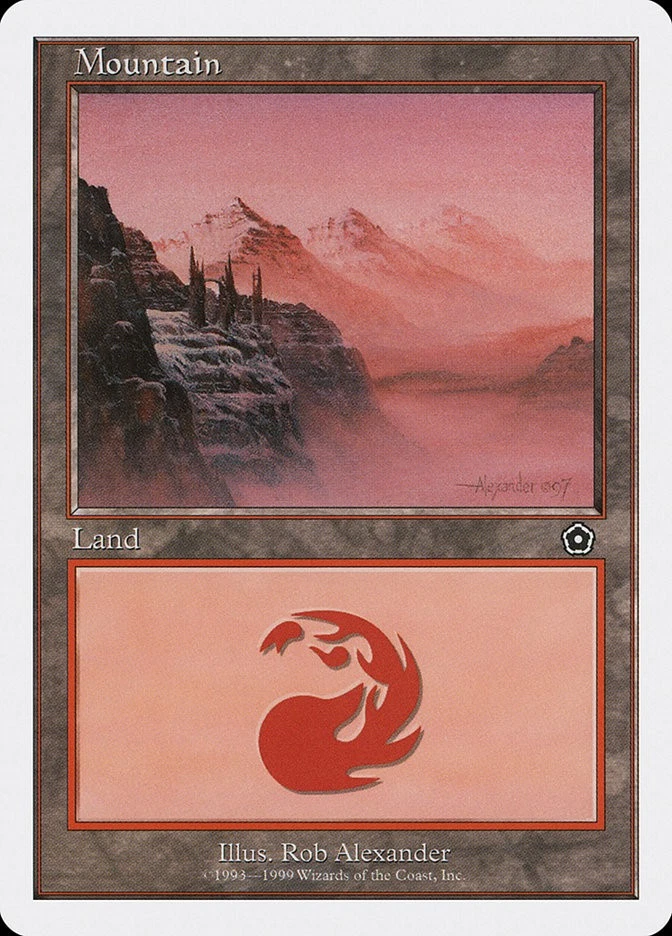 MTG Mountain A  - Battle Royale #118 - Image 1 of 1