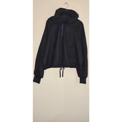 Sudadera con capucha Prana Ziller nueva sin etiquetas, azul marino, mezcla de lana/algodón, talla L Foto 1 de 4