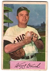 Harry Dorish 1954 Bowman MLB Karte # 86 - Set Filler - Bild 1 von 2