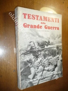 TESTAMENTI DELLA GRANDE GUERRA ENO MECHERI - Foto 1 di 1
