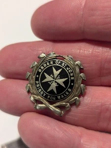Order Of St John Priory Of Wales Vintage Badge - Picture 1 of 4