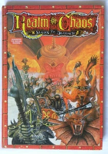 Realm of Chaos: Slaves to Darkness rulebook / Hardback Rare OOP V Good condition - Picture 1 of 12
