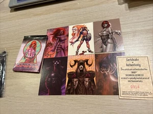 Juego limitado de 6 cartas Dawn: numerado 0914/1000 Joseph Linsner 2002 en caja - Imagen 1 de 2