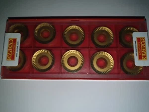 10 insertos indexables Sandvik RCKT 1204MO-PM S40T - Imagen 1 de 2