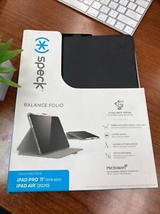 Speck Balance Folio Case for 11-inch iPad Pro 2018-2021 iPad Air 2020 Black