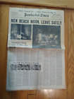 1969 Pawtucket Times Moon Landing Edition Complete Paper