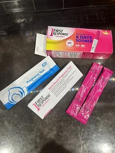 FRER 2 First Response Pregnancy Test + 1 Lot Early Result Open Box Exp 12/2025 - Picture 1 of 11