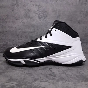NIKE Vapor Pro 3/4 Destroyer Football Lineman Cleats Mens 12 White Black Beige - Picture 1 of 5