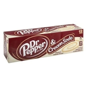 Dr. Pepper & Cream Soda 12 Pack of Cans - Picture 1 of 1