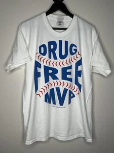 Vintage Drug Free MVP Sammy Sosa T-Shirt Gr. XL 1998 Baseball RAR - Bild 1 von 14
