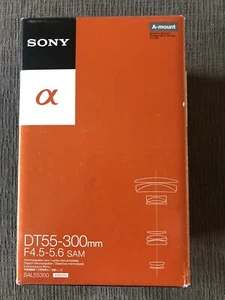 Sony DT 55-300mm f/4.5-5.6 SAM SAL55300 Zoom lens - Picture 1 of 7