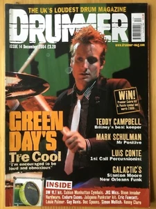 DRUMMER MAGAZINE #14 DECEMBER 2004 - GREEN DAY - TEDDY CAMPBELL - LUIS CONTE - Imagen 1 de 1