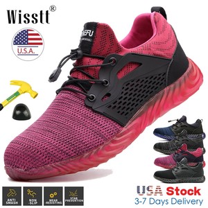 ebay womens steel toe shoes