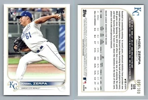 2022 TOPPS ADVANCED STATS 5/300 PARALLEL 559 ANGEL ZERPA ANGELS - Picture 1 of 1