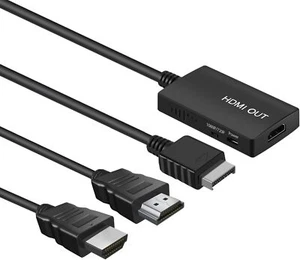 TNP PS2 HDMI Converter -AV Adapter Cable for PlayStation 2/3 Console HD Upscaler - Picture 1 of 7