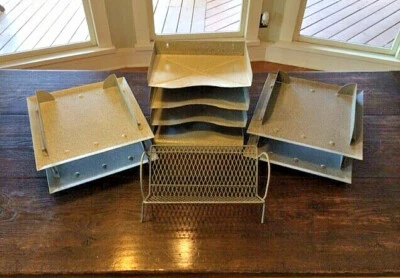 Cole Steel书桌套装 - 4件  — 第 1/4 张图片