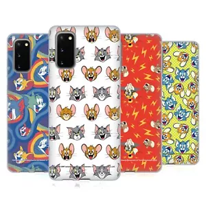 OFFICIAL TOM AND JERRY PATTERNS SOFT GEL CASE FOR SAMSUNG PHONES 1 - Picture 1 of 11