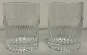 Set of Two Crown Royal Whiskey Glasses - Established 1939 - Picture 1 of 13