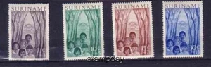 SURINAME 1954 #B58-61 MH CHILDREN -S205-GL - Picture 1 of 1