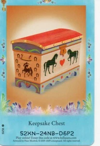 Bella Sara CCG - Treasures - Keepsake Chest #53 Rare - Picture 1 of 1