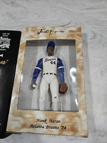 1999 Just Figures Hank Aaron Atlanta Braves 1974 MLB Figure-Just Minors ⚾️ Cover