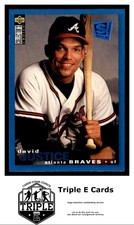 1995 Collector's Choice SE #67 David Justice Atlanta Braves ~A6M