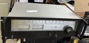 Vintage JVC JT-V22 Stereo Tuner FM/AM Radio Silver 70s Made in Japan Tested MIJ - Picture 1 of 6