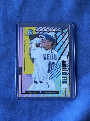 Jarred Kelenic 2021 Bowman Chrome Ascensions REFRACTOR RC, Case Hit Mariners 🔥 - Image 1 of 2