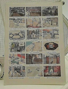 BRITISH BIRTHDAY TALES Unusual GREETING CARD  (C) CABLE CARDS 1981 VINTAGE - Picture 1 of 7