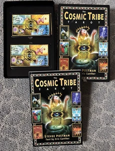 The Cosmic Tribe Tarot Stevee Postman Text by Eric Ganther 1998 - Picture 1 of 11