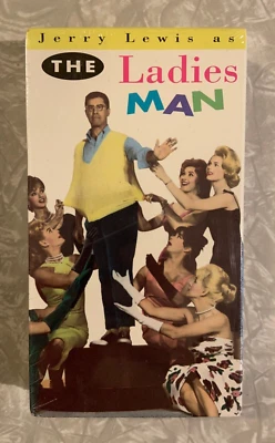 The Ladies Man (VHS, 1961) New & Sealed w watermarks Jerry Lewis Foto 1 de 4