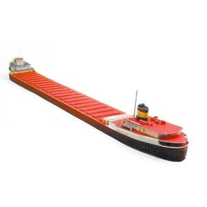 1/400 American SS Edmund Fitzgerald Ore Carrier Ship Paper Model Unassembled Kit - Foto 1 di 8