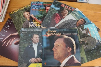 Jimmy Swaggart Lot 8 Vinyl LP Records Gospel Healing Holy River Shelter Piano Foto 1 de 4