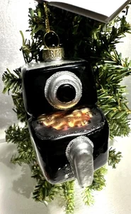 New Wondershop Camera Ornament Glass Christmas Tree Holiday Home Decor 3.5" - Picture 1 of 9