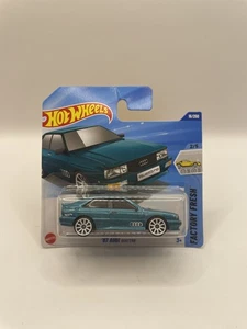 2025 Hot Wheels 1987 Audi Coupe quattro Green Teal HW Factory Fresh 2/5 - Foto 1 di 2
