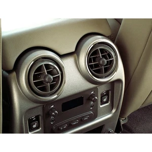 Rear A/C Vent Rings 2p for 2003-2007 Hummer H2 [Stainless Steel/Polished] - Bild 1 von 4