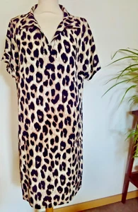 Damen-Sommerkleid im Leopard-Look Gr. 40/42, Neu - Bild 1 von 2