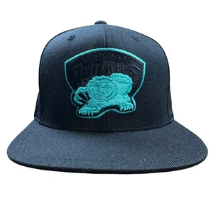 Gorra Throwback Vancouver Grizzlies Snapback negra/verde azulada Mitchell & Ness NBA Hat - Imagen 1 de 11