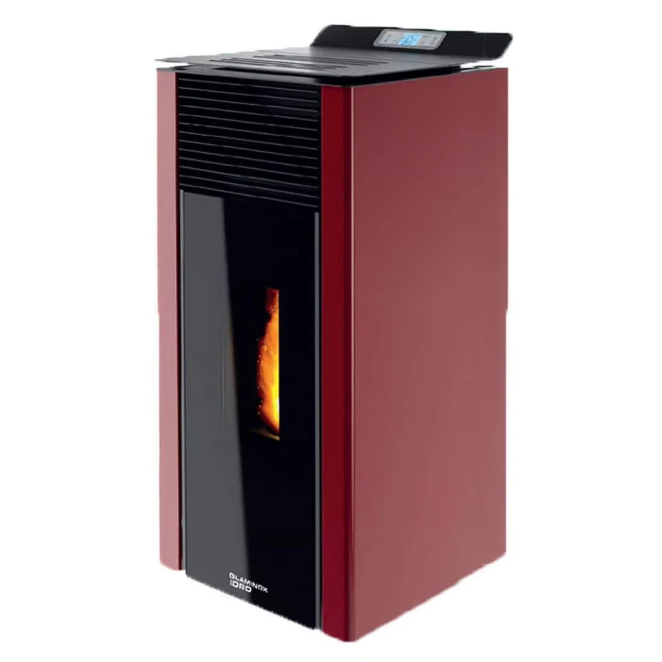 Stufa pellet ventilata LAMINOX VERONICA 11 AIR 11kW in acciaio e vetro oscurato - Immagine 1 di 1