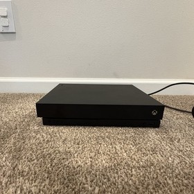 Microsoft Xbox One X Black 4K UHD Home Console with Power & HDMI Cables