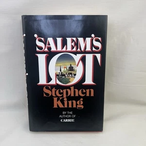 Stephen King Salem’s Lot Book Hardcover Doubleday Horror W Dust Jacket VG+ - Picture 1 of 8