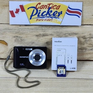Olympus X-36 12MP Digital Camera W/ 4GB SD Card - Tested! - Picture 1 of 12