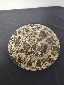 Villeroy & Boch Marble Stone Rock Dinner Service Plate Charger • 11 1/4” • Brown - Picture 1 of 2