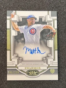 2023 Topps Teir 1 Break Out Autographs BOA-MS2 Matt Swarmer /299 (CG) - Picture 1 of 2