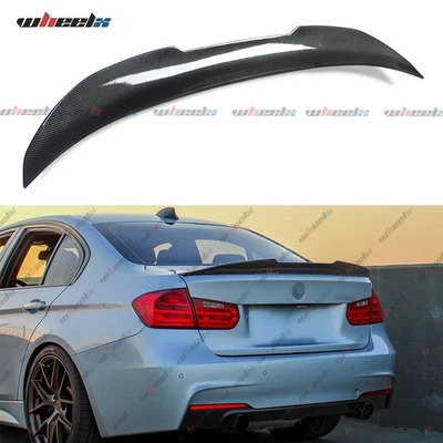 КАРБОНОВЫЙ ВИД PSM СТИЛЬ УТКА ЗАДНИЙ БАГАЖНИК СПОЙЛЕР КРЫЛО ДЛЯ BMW F30 СЕДАН F80 M3 - Изображение 1 из 4